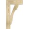 Ekena Millwork Olympic Block Rough Sawn Bracket, Douglas Fir, 4"W x 16"D x 28"H BKT04X16X28OLY05RDF - alternate 3